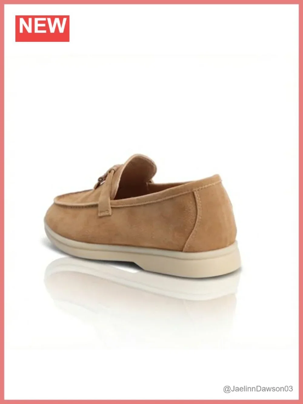 Women's Suede Loafers Slip-On Penny Loafer Comfortable Casual Office Shoes